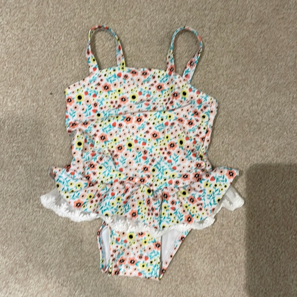 Girl 12M Cat & Jack swimsuit